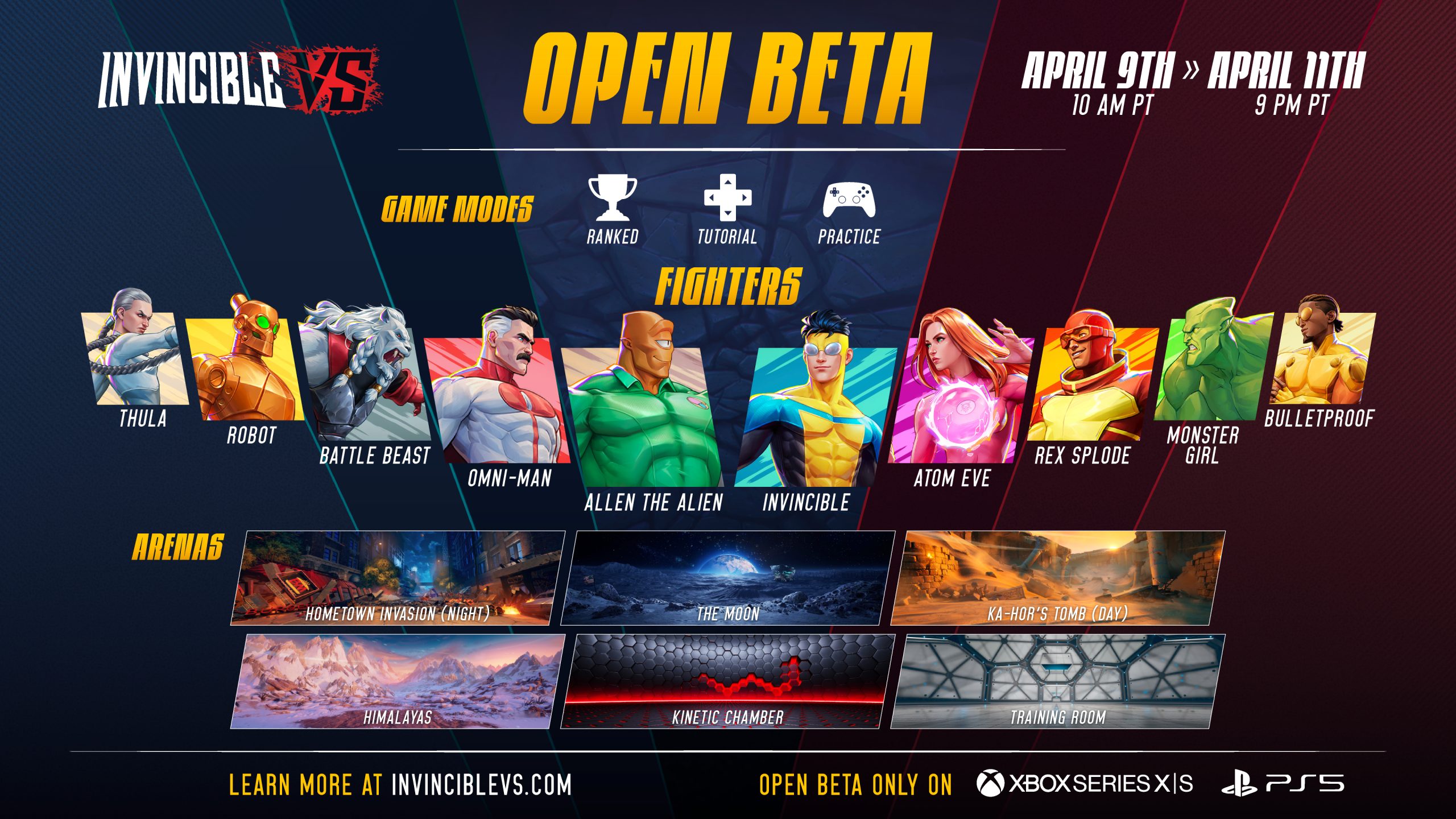 Featured image for: Invincible VS Open Beta Modes Overview 