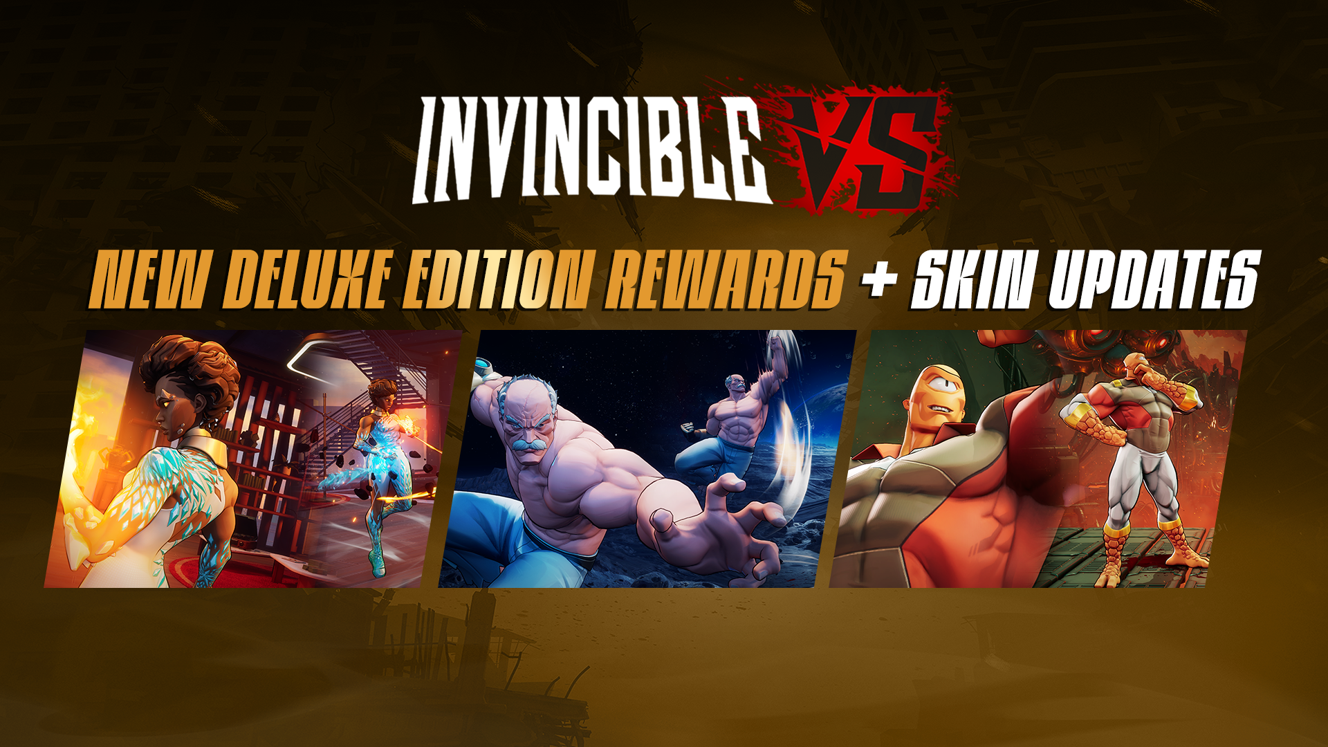 Featured image for: New Invincible VS Deluxe Rewards + Skin Price Updates