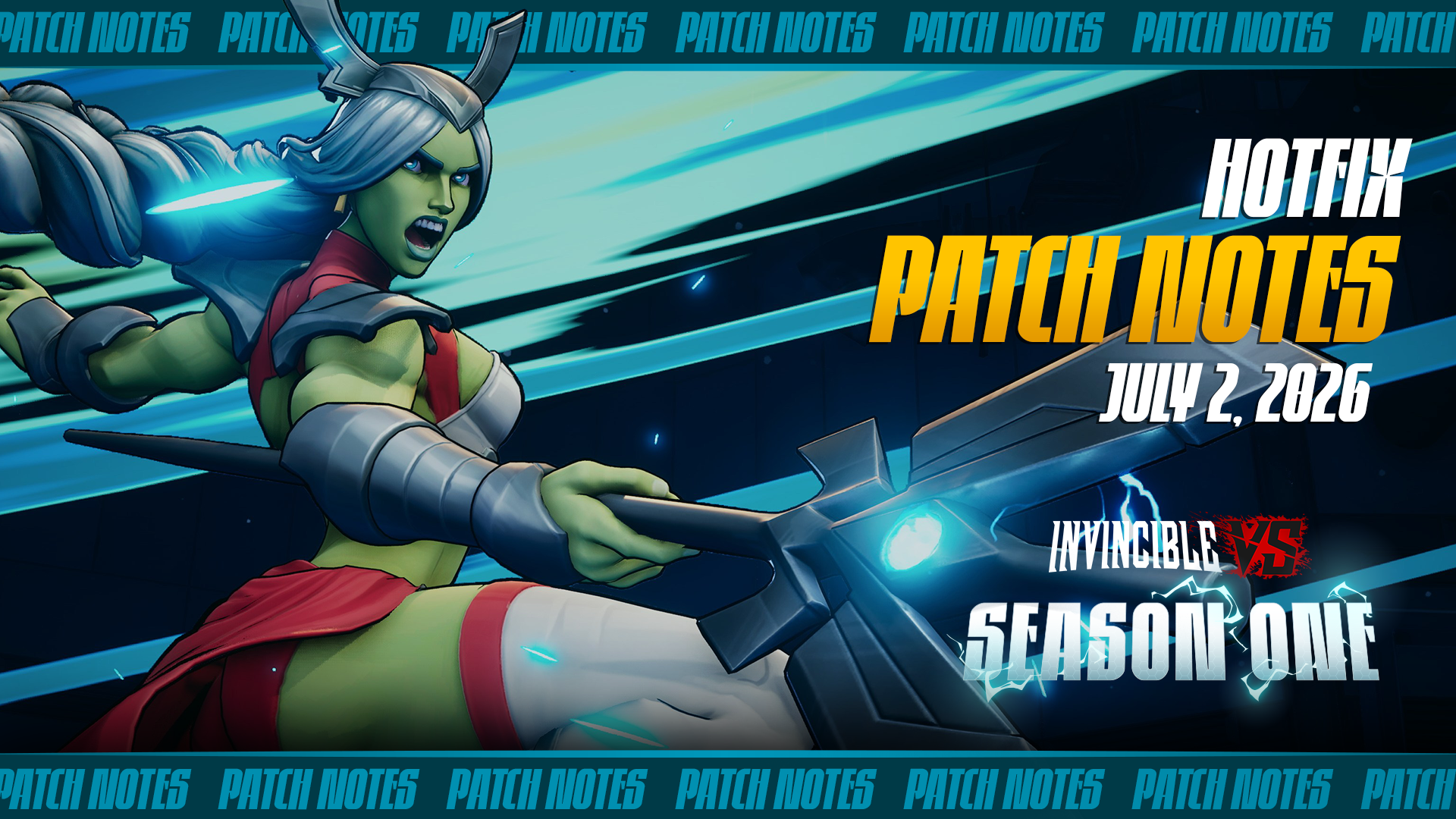 Featured image for: Invincible VS Hotfix Patch Notes 07.02.2026 
