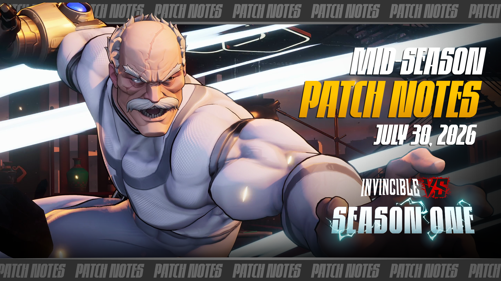 Featured image for: Invincible VS Mid-Season Patch Notes 07.30.2026 