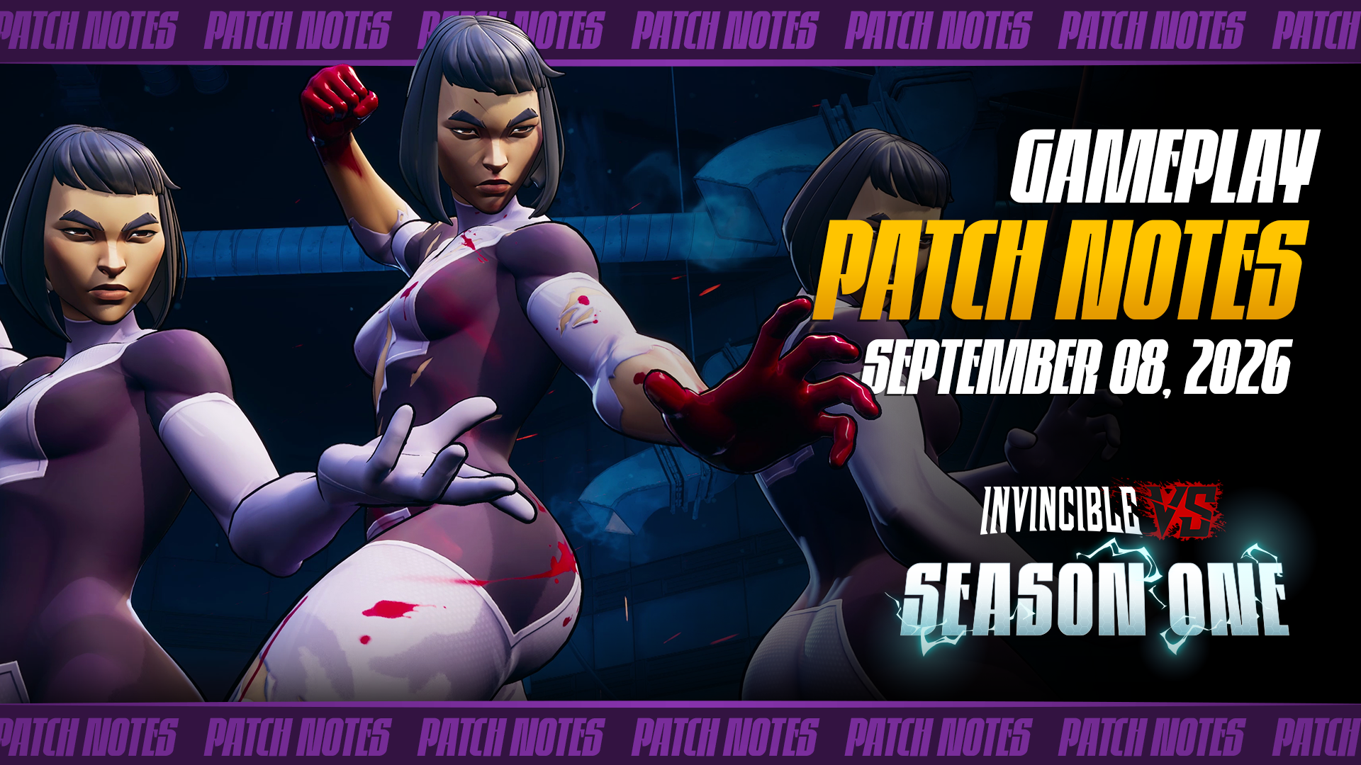 Featured image for: Invincible VS Gameplay Patch Notes 09.08.2026 